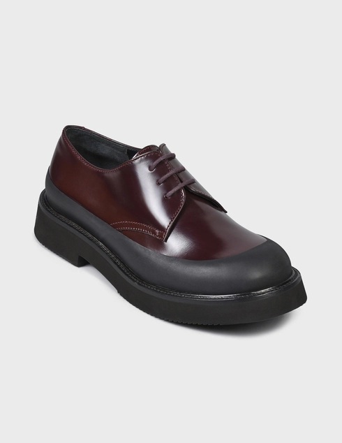 бордовые Дерби Celine 4667-bordo