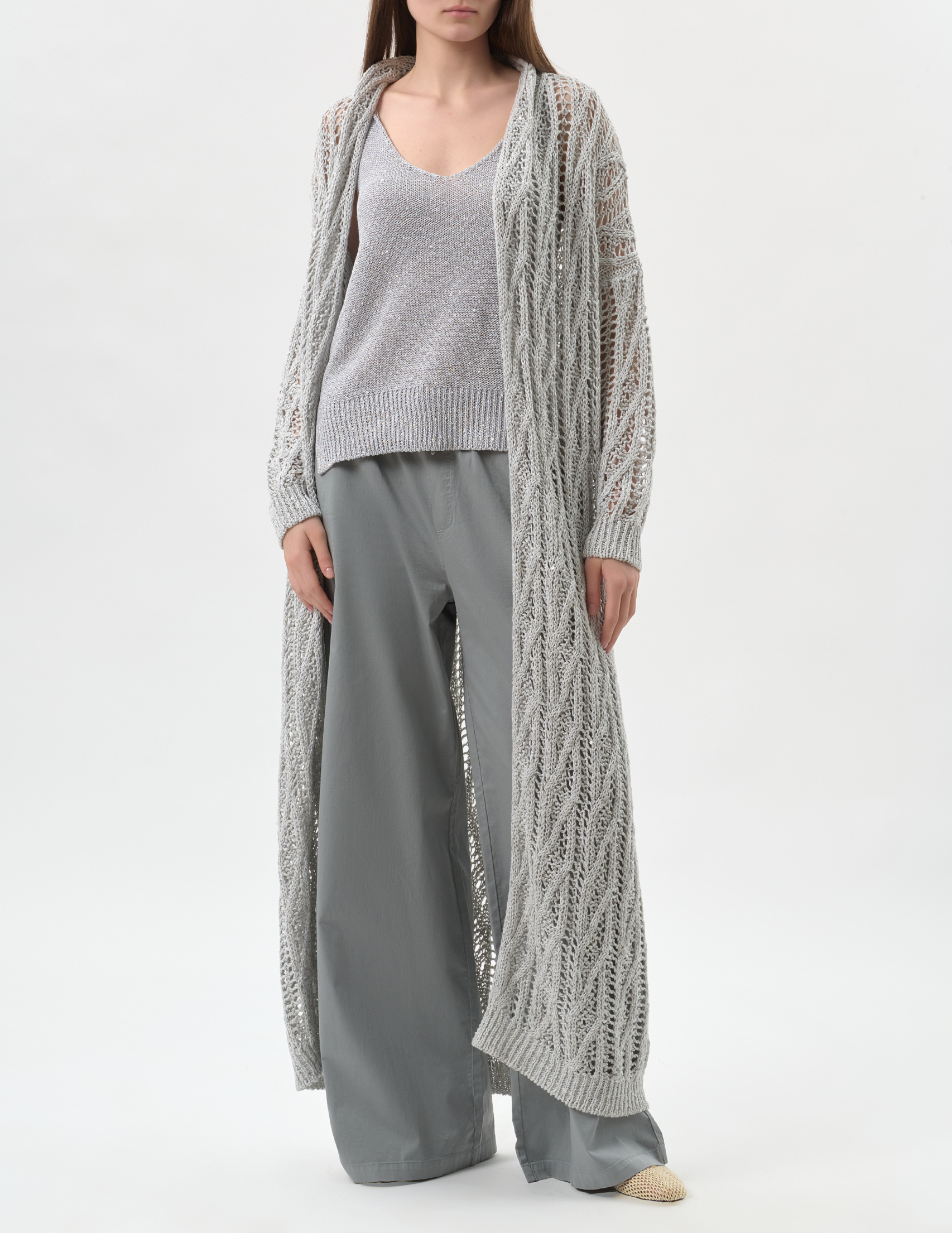 

Кардиган, Серый