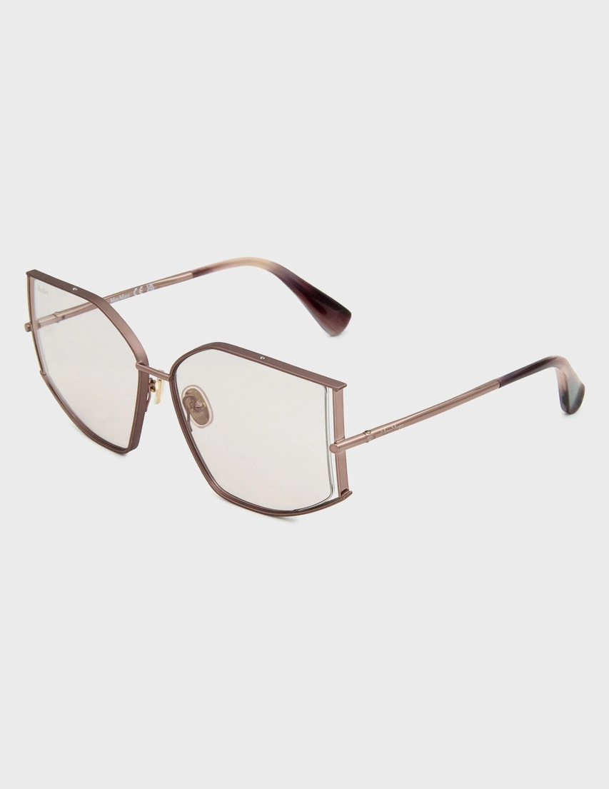 希少　OVERSTAYER M-A-S MODEL8101 Солнцезащитные очки Max Mara MM 0142 36Y 59/15_224008 (Коричневый