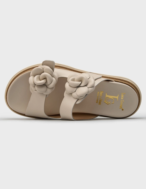 бежевые женские Шлепанцы Luca Grossi L979S_beigeM 14680 грн