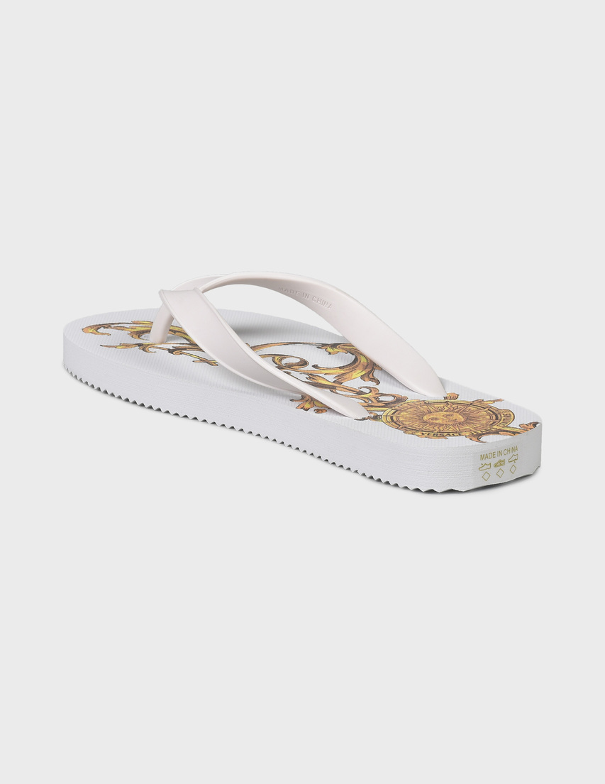 женские белые Пантолеты Versace Jeans Couture 72VA3SQ7-G03 - фото-2