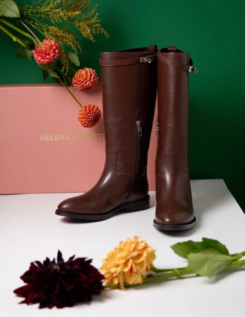 коричневые Сапоги Helena Soretti ELIO FW2707/94 размер - 36; 37; 38; 39; 40; 41