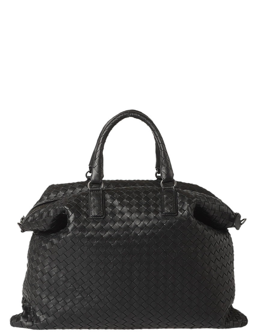 バッグ BOTTEGA VENETA Bottega Veneta - Темно-коричневая кожаная сумка-багет The Chain