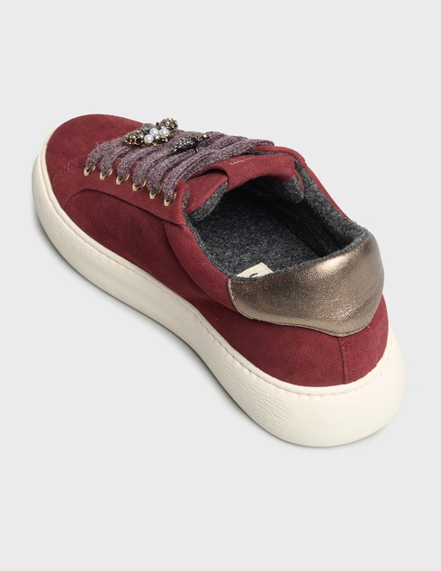 женские бордовые Кеды Stokton 231L-3-bordo - фото-2