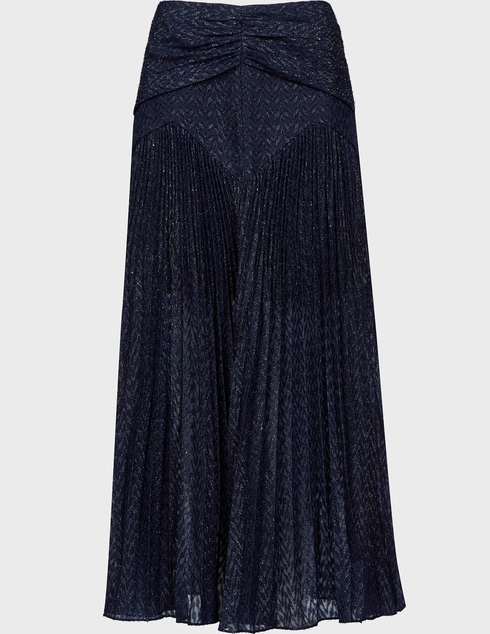 Self-Portrait Self-AW19-SP23-123-midi-blue фото-1