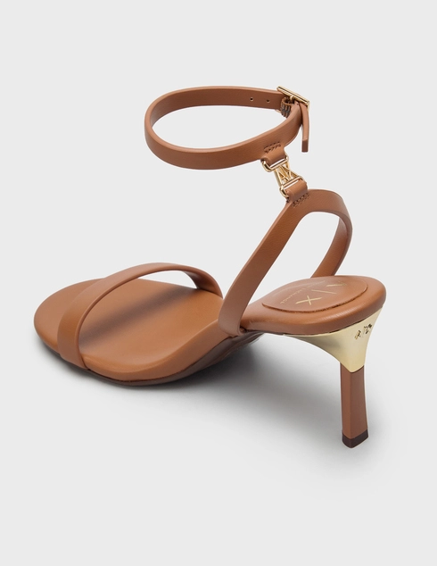 женские коричневые Босоножки Armani Exchange XW002580-AF18975-U6123_brown - фото-2