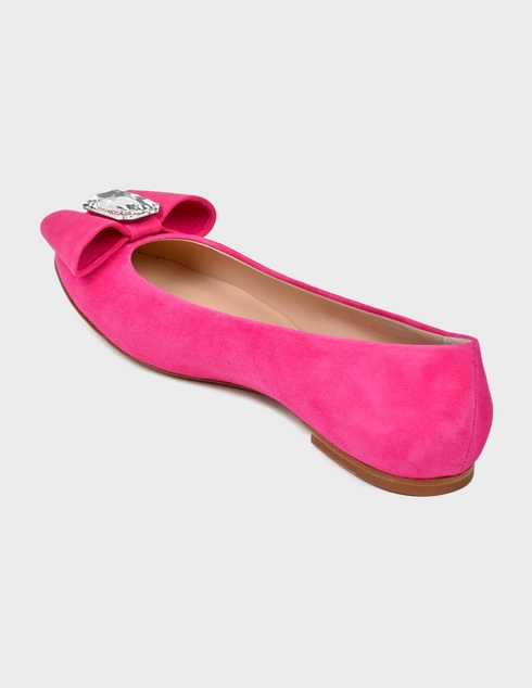 женские розовые Балетки Casadei 178-pink - фото-2