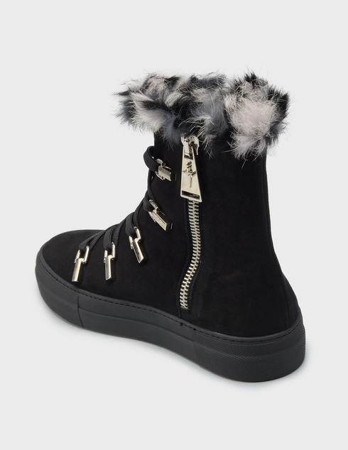 женские черные Ботинки 4US Cesare Paciotti LD12CAZ_black - фото-2