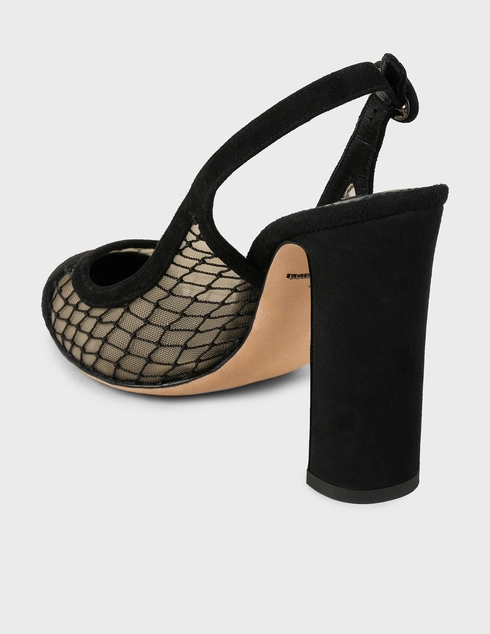 женские черные Босоножки Dolce & Gabbana CG0135-black - фото-2
