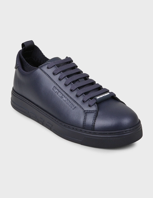 синие Кеды Emporio Armani 308-blunotte_blue
