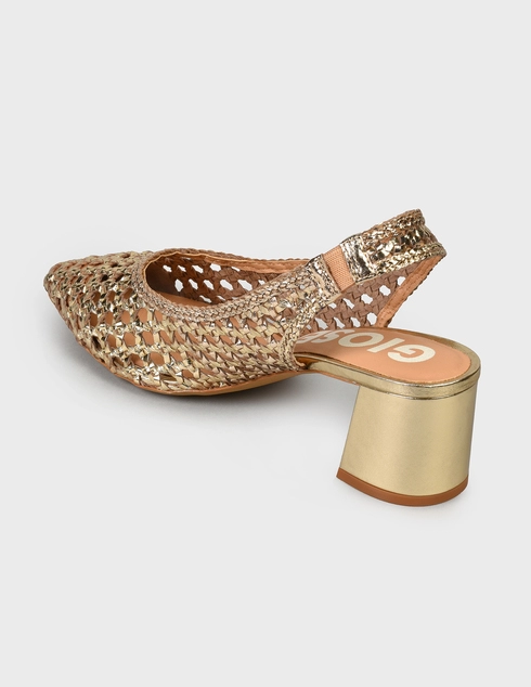 женские золотые Босоножки Gioseppo 58337-gold-gold - фото-2
