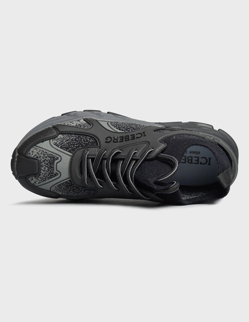 черные мужские Кроссовки Iceberg sock-k-str_black 13984 грн