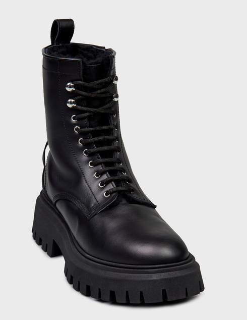 черные Ботинки Dsquared2 75666_black