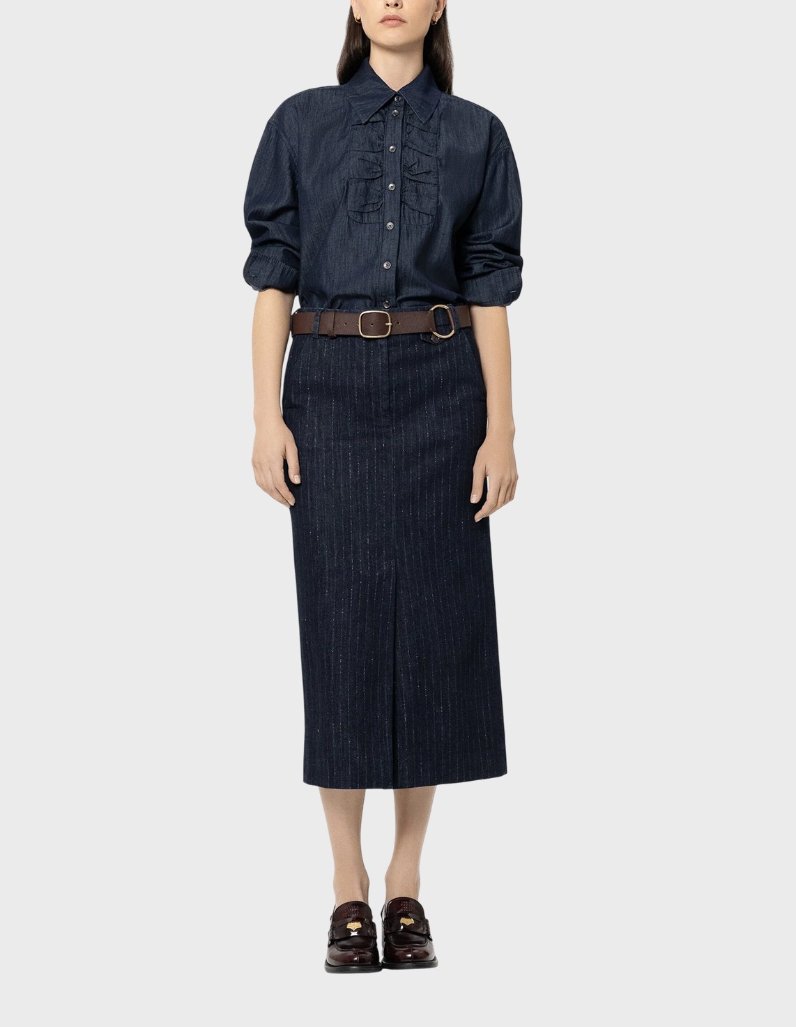 

Юбка, Синий