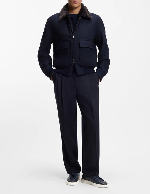 синие Кеды Boss 5055786610275985-401 размер - 39; 40; 41; 42; 43; 44; 45; 46