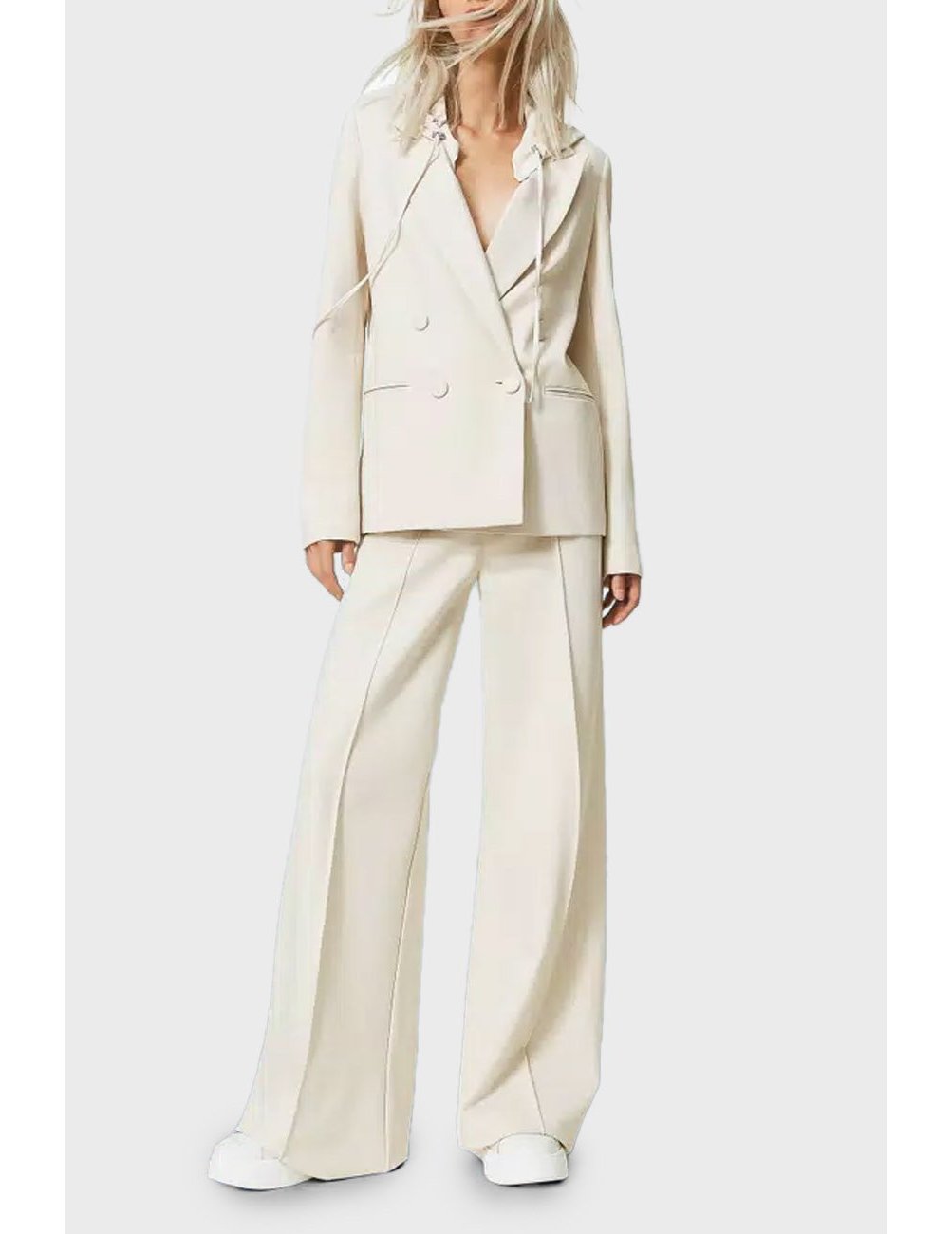 

Брюки, Молочный;бежевый