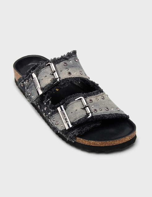 черные Шлепанцы Colors Of California 406-jens_black