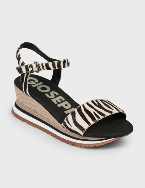 черные Босоножки Gioseppo 58649-zebra-black