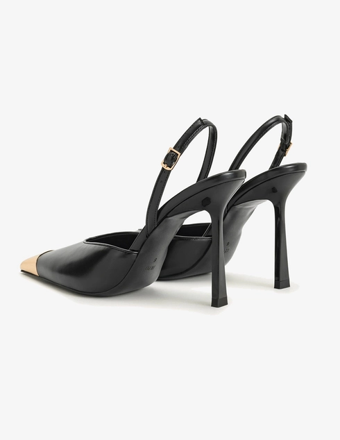 женские черные Босоножки JW PEI ws300_black - фото-2