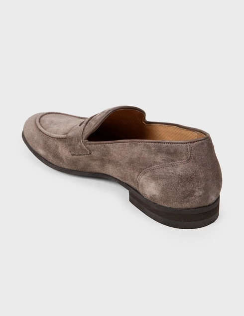 мужские коричневые Лоферы Brecos S9489-brown - фото-2