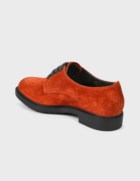 женские коричневые Дерби Fratelli Rossetti S76198-41817-brown - фото-2