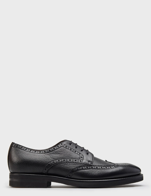 мужские черные кожаные Броги Henderson Baracco 82221_black - фото-5