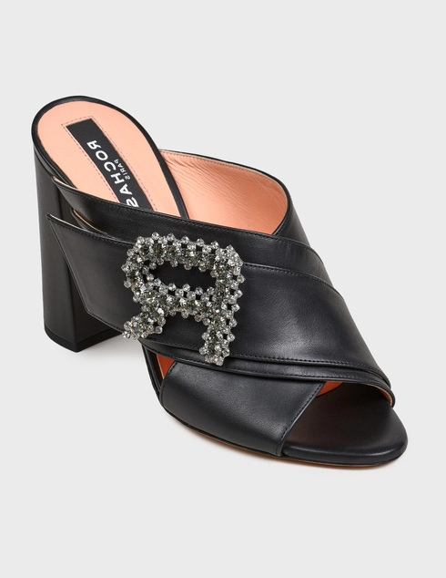 черные Мюли Rochas AGR-RO30062-07083-999-NERO-black