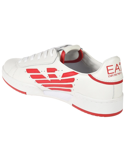 мужские белые Кеды Ea7 Emporio Armani 043-041_white - фото-2