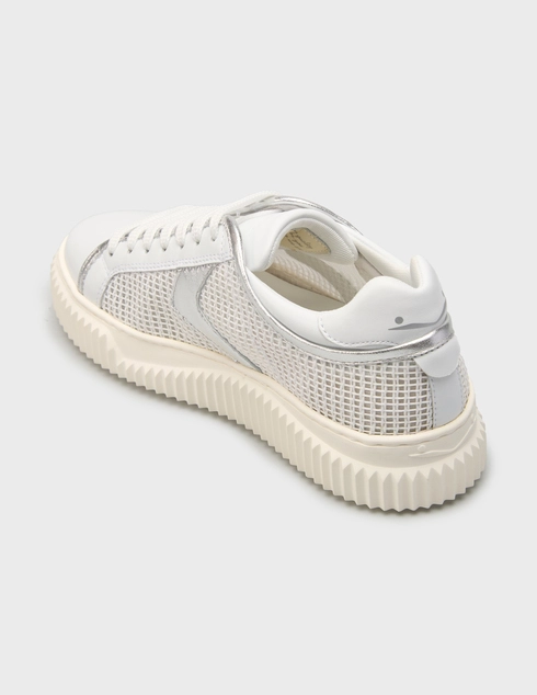 женские белые Кеды Voile Blanche 7539-silver_white - фото-2