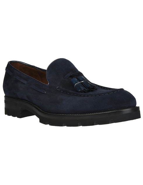 синие Лоферы Fratelli Rossetti S12613_blue