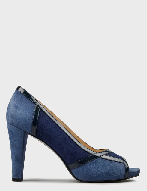 женские синие замшевые Туфли Lorbac 5302-blue - фото-5