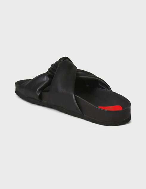 женские черные Шлепанцы Love Moschino 28233_black - фото-2