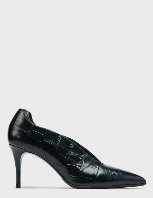 женские зеленые кожаные Туфли Loriblu LBZ2673GRN_green - фото-5