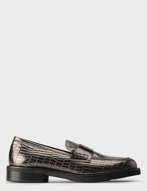 женские серебряные  Лоферы Luca Grossi 484_silver - фото-5