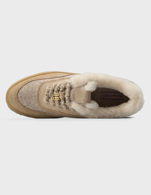 бежевые женские Кеды Helena Soretti kassa2604_beige 13900 грн