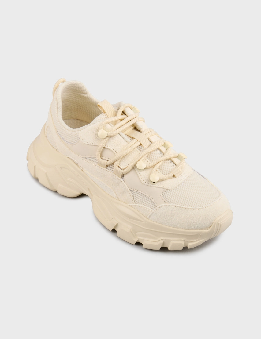 Кроссовки Weekend Max Mara BEBBIO_milk_223852 (Бежевый) в интернет