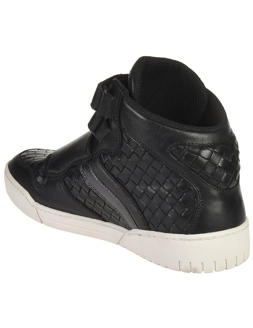 мужские черные Кроссовки Bottega Veneta 427979VT0498884-1617_black - фото-2