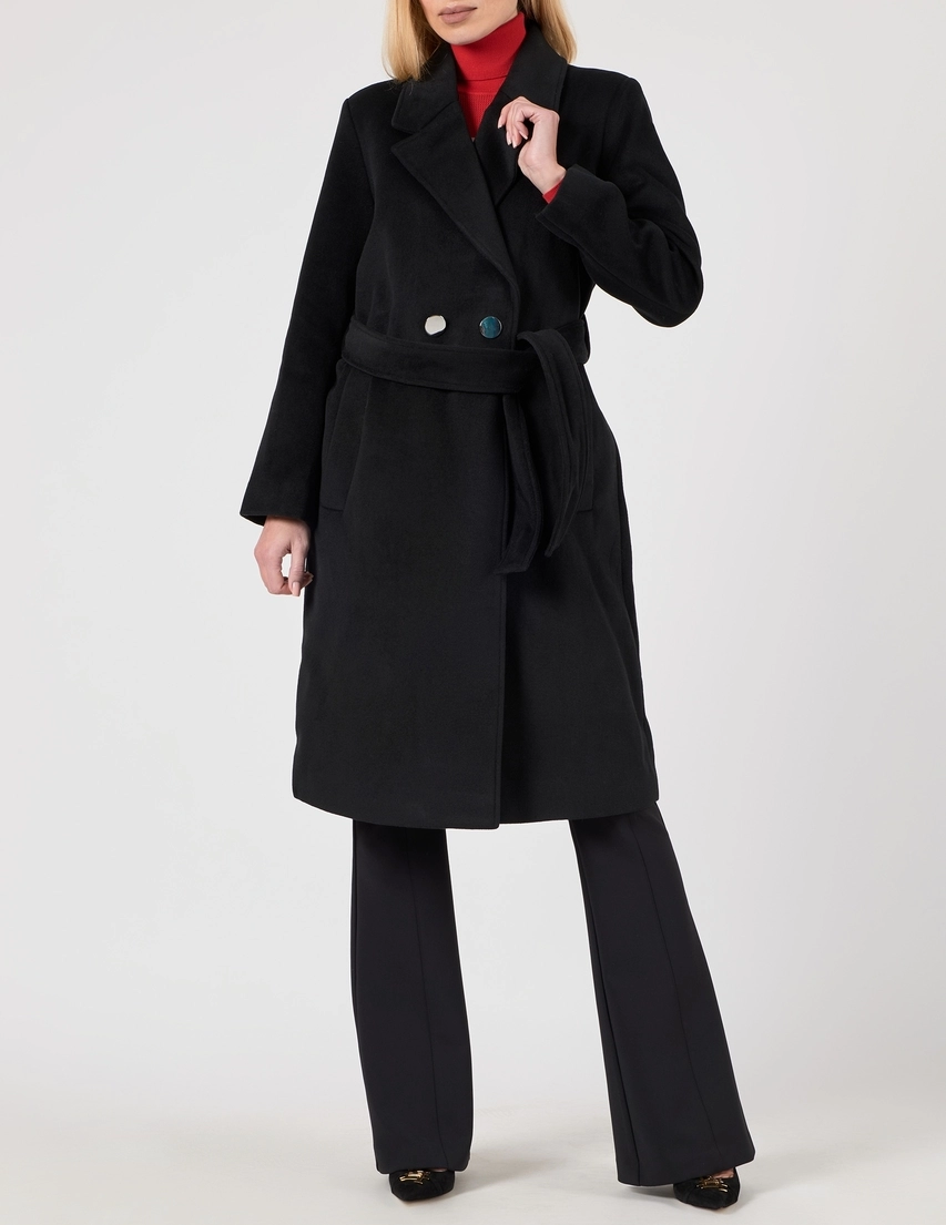 ARMANI Collezioni スウェードブルゾン Пальто Armani Exchange XW000035AF-102571 _black_214873 (Черный) в