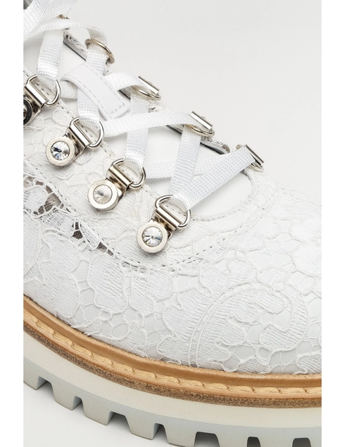 женские белые текстильные Ботинки Le Silla 7501Q040 - фото-5