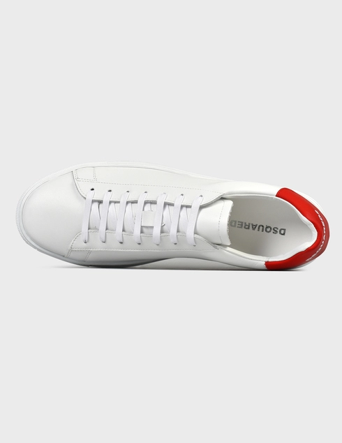 белые мужские Кеды Dsquared2 0005-white 10671 грн