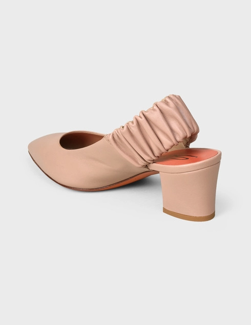 женские бежевые Туфли Santoni WDAC57669HA2RSCKP33-beige - фото-2