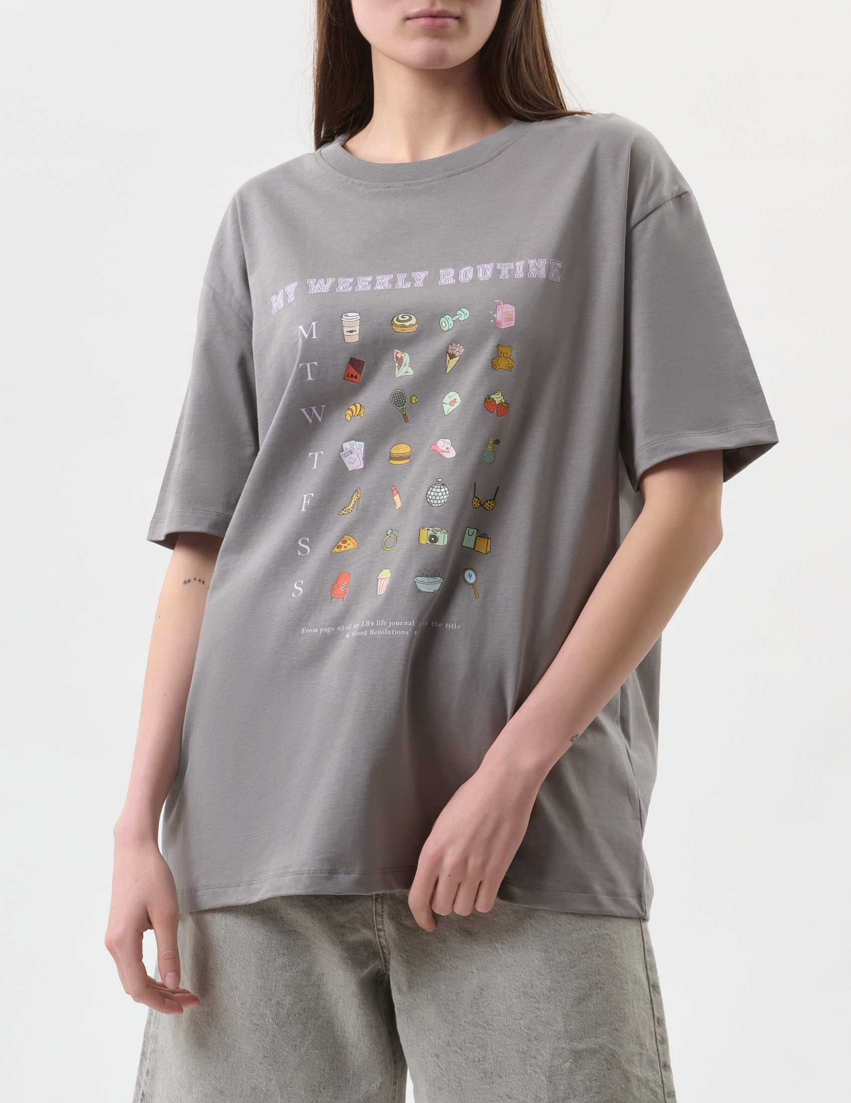 

Футболка, Серый