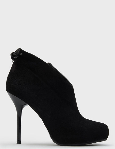женские черные замшевые Ботильоны Emanuele Gelmetti 10072_black - фото-5
