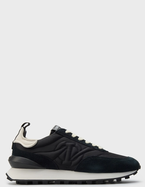 мужские черные текстильные Кроссовки Iceberg 1810-3/NL_black - фото-5