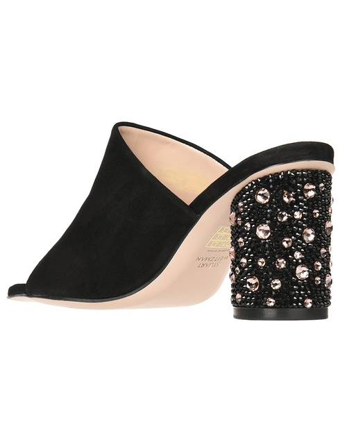 женские черные Мюли Stuart Weitzman 479_black - фото-2