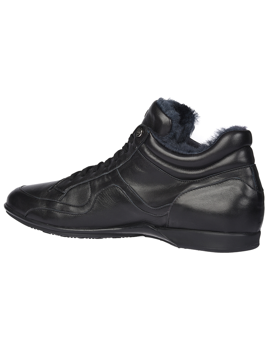 мужские черные Кроссовки Roberto Botticelli RB8628_black - фото-2