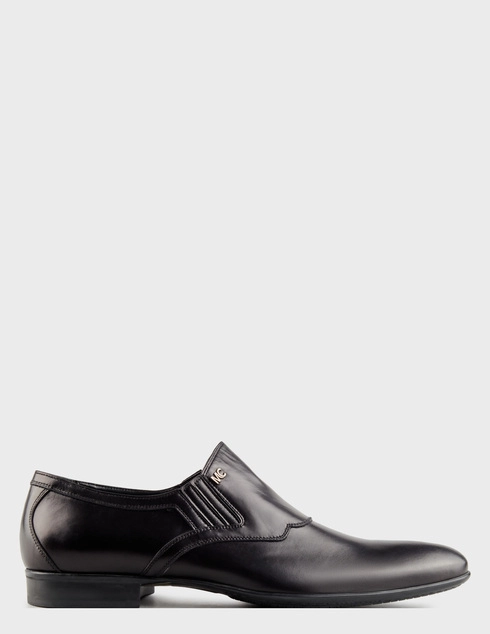 мужские черные кожаные Туфли Mirko Ciccioli 3858_black - фото-5