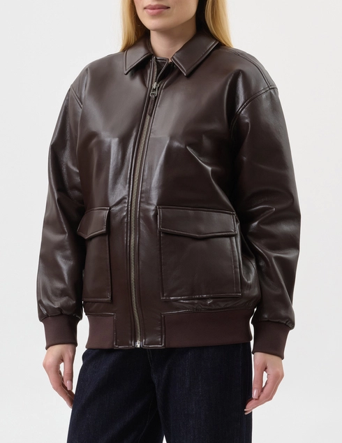 ANINE BING A-01-7185-BWN43-DEEP-BROWN фото-1