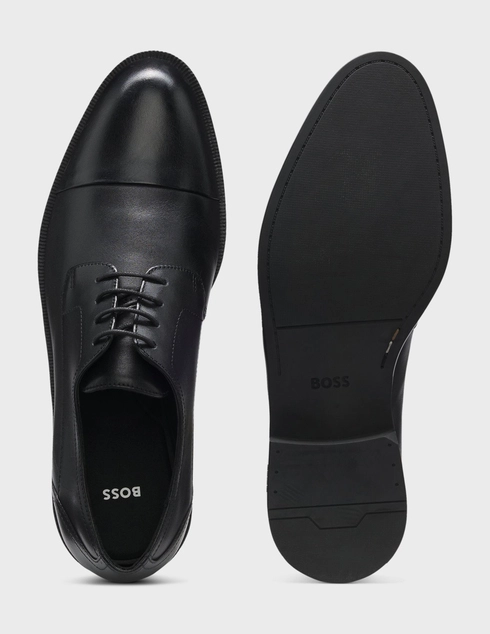 черные мужские Туфли Boss 5056880010271643-001 10659 грн