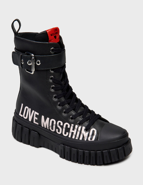 черные Ботинки Love Moschino 15695_black